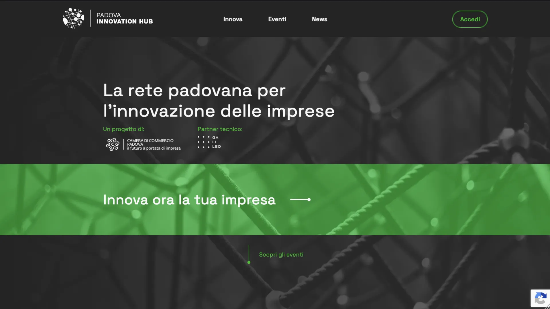 Innovation hub – scatto orizzontale