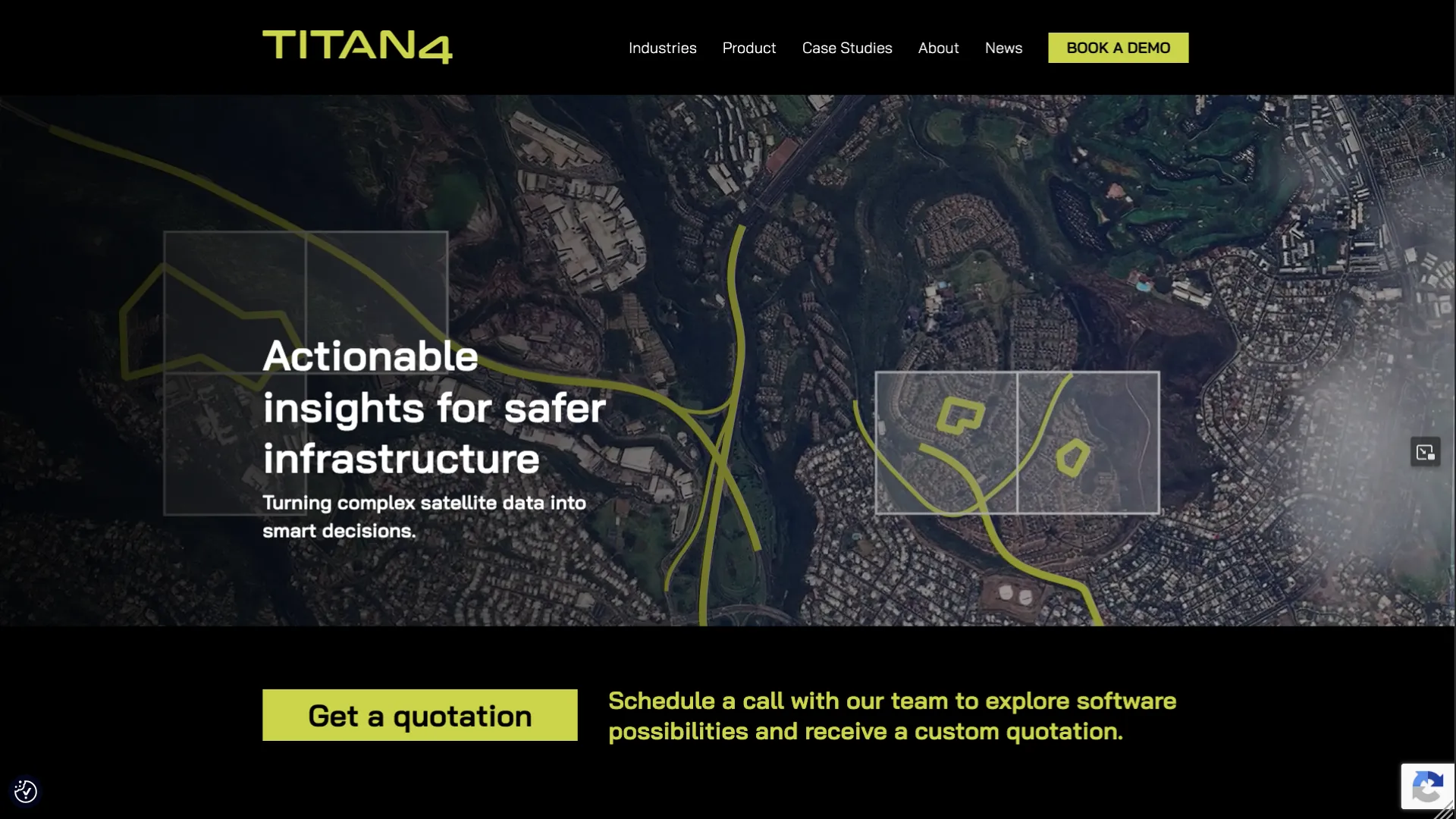 Titan  – scatto orizzontale