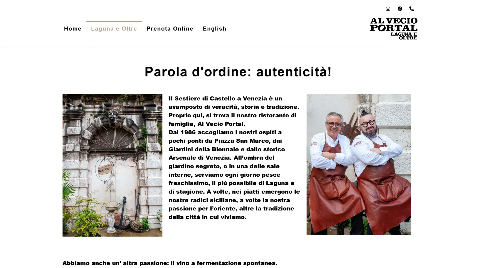 Al vecio Portal – scatto orizzontale