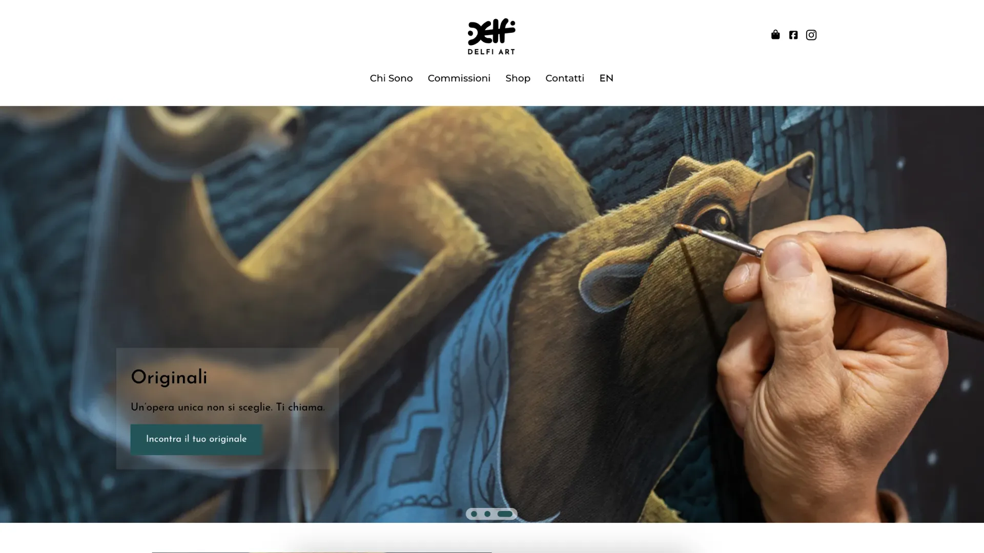 Delfiart – scatto orizzontale